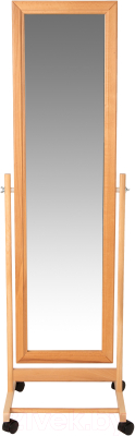 Зеркало Мебелик В 27Н (светло-коричневый)