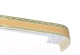 Миниатюра изображения товара Карниз для штор LEGRAND Монарх с поворотами 3.6 / 48070372 (ясный дуб)