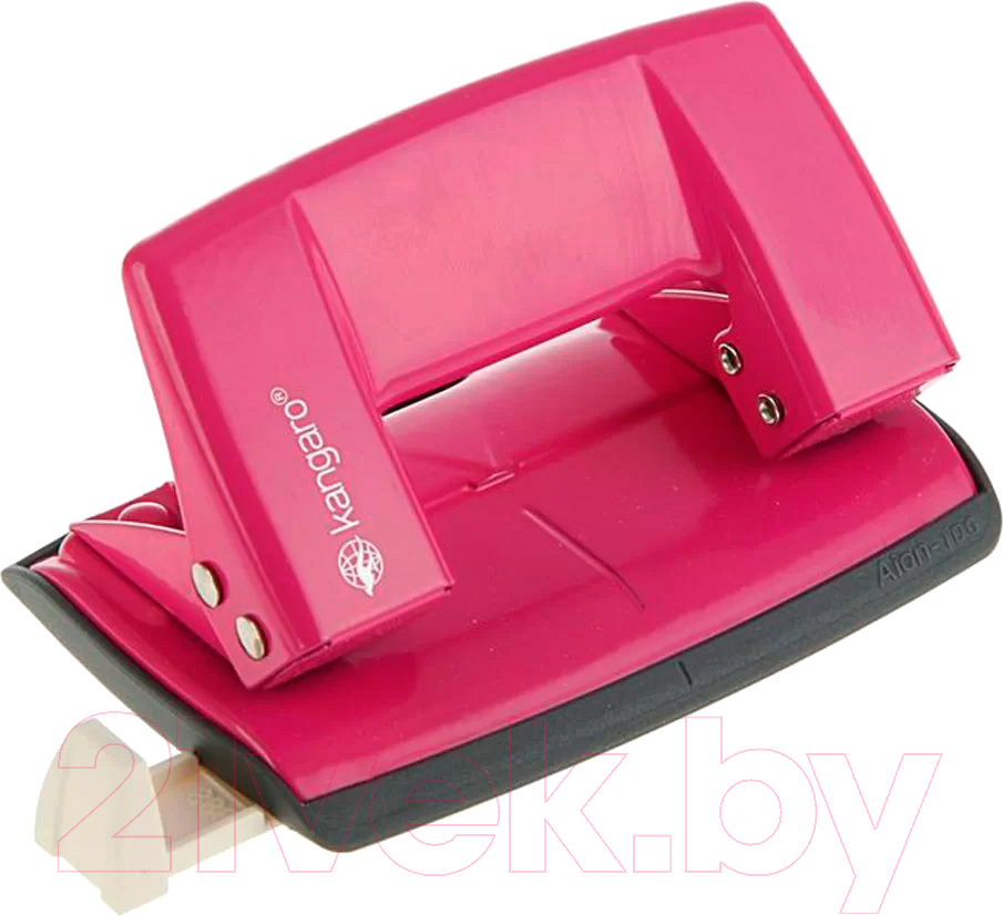 Дырокол Kangaro Aion-10G/S (розовый)