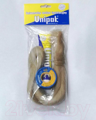 Монтажный комплект для сантехники Unipak Лен / 5068915 (65г+50г)