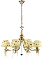 

Люстра Newrgy, Lighting Veneto Luce 1053/8B AB