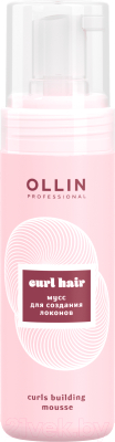 Мусс для укладки волос Ollin Professional Curl&Smooth Hair Для создания локонов (150мл)