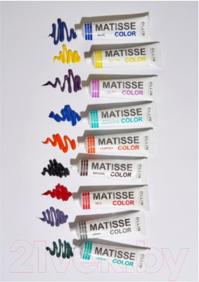 Пигмент прямого действия Ollin Professional Matisse Color (100мл, зеленый)