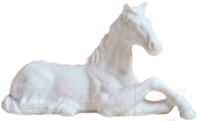 Статуэтка Нашы майстры Лошадь 2 / 3082-1 (белый)