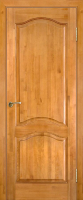 Дверной блок Та самая дверь М 7 массив сосны 80x210 правая с наличниками (лак, 5шт) - 