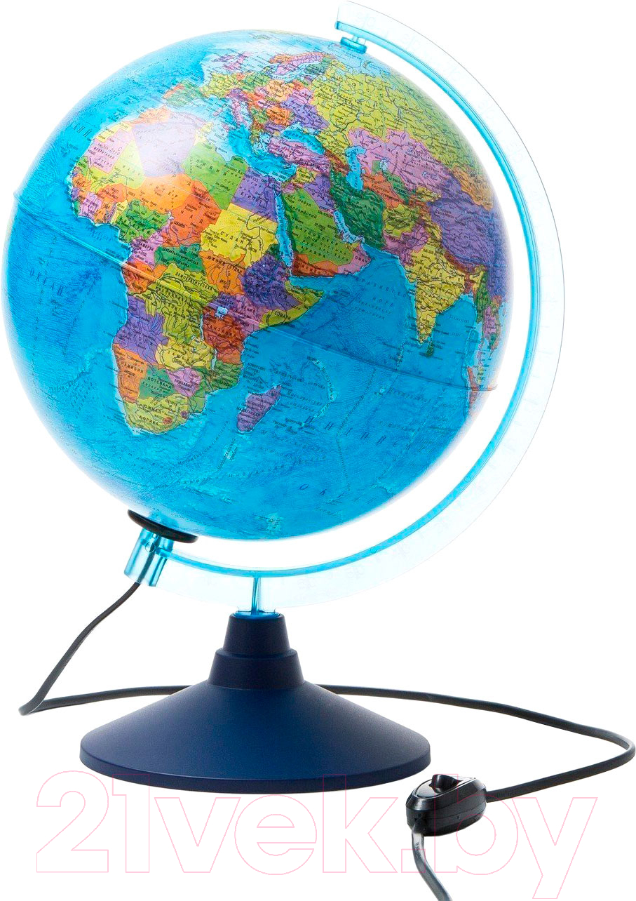 Глобус интерактивный Globen Политический с подсветкой 25см / 12500304