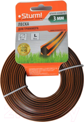 Изображение товара Леска для триммера Sturm! GT3535-3.0-G4-15