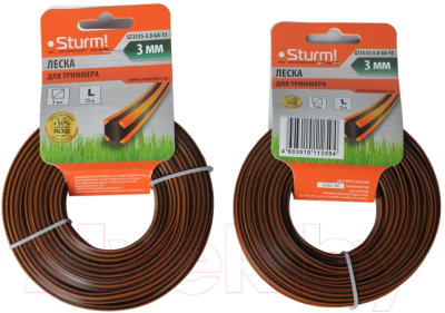 Изображение товара Леска для триммера Sturm! GT3535-3.0-G4-15