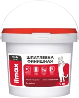 Шпатлевка готовая ilmax Ready Coat Полимерная финишная (9кг, белый) - 