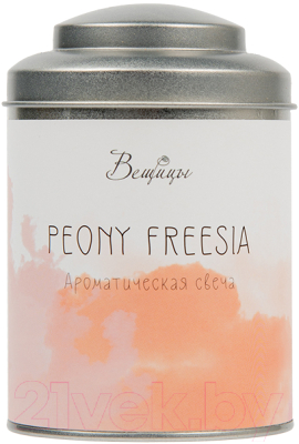 Свеча Вещицы Peony Freesia ARC-24