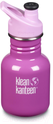 Бутылка для воды Klean Kanteen Kid Classic Sport Bubble Gum / 1005778 (355мл)
