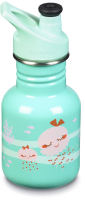 Бутылка для воды Klean Kanteen Kid Classic Sport Jellyfish / 1005781 (355мл) - 