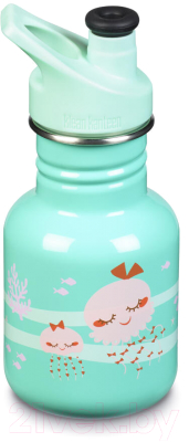 Бутылка для воды Klean Kanteen Kid Classic Sport Jellyfish / 1005781 (355мл)