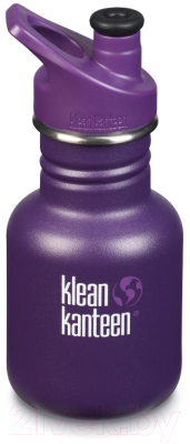 Бутылка для воды Klean Kanteen Kid Classic Sport Grape Jelly / 1005779 (355мл)