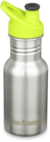 Бутылка для воды Klean Kanteen Kid Classic Narrow Sport Brushed Stainless / 1008776 (355мл) - 