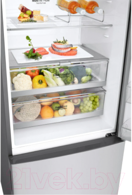 Холодильник с морозильником LG GC-B569PMCM