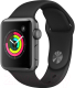 Миниатюра изображения товара Умные часы Apple Watch Series 3 38mm / MTF02 (алюминий серый космос/черный)