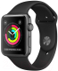 Миниатюра изображения товара Умные часы Apple Watch Series 3 42mm / MTF32 (алюминий серый космос/черный)