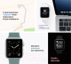 Миниатюра изображения товара Умные часы Apple Watch Series 3 42mm / MTF32 (алюминий серый космос/черный)