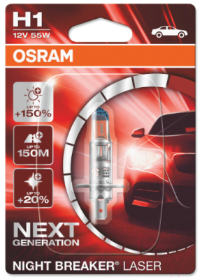 Автомобильная лампа Osram H1 64150NL-01B