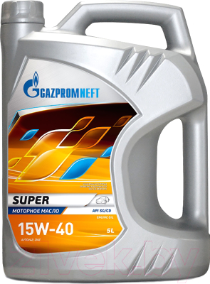 Моторное масло Gazpromneft Super 15W40 / 253142148 (5л)