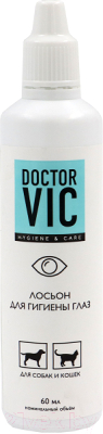 

Средство для ухода за глазами животных Doctor VIC, Лосьон для собак и кошек