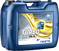 Моторное масло Neste Turbo LXE 10W40 / 186320 (20л) - 
