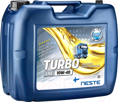 Моторное масло Neste Turbo LXE 10W40 / 186320 (20л)