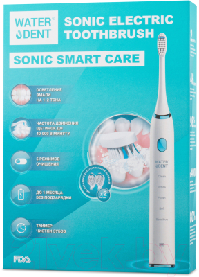 Звуковая зубная щетка Waterdent Sonic Smart Care