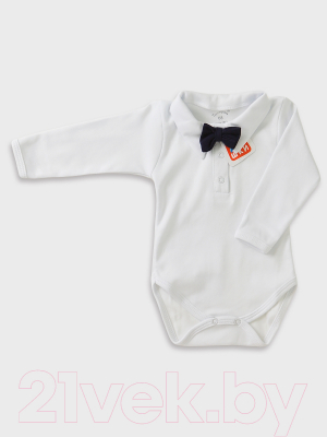 Комплект одежды для малышей Топотушки Нарядный для мальчика / 3-45-56 (белый/черный)