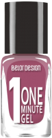 Лак для ногтей Belor Design One Minute Gel тон 216 (10мл) - 