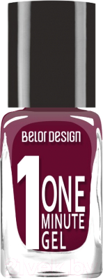 Лак для ногтей Belor Design One Minute Gel тон 222 (10мл)
