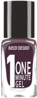 Лак для ногтей Belor Design One Minute Gel тон 225  (10мл) - 