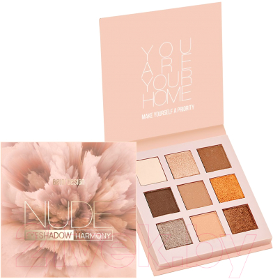 Палетка теней для век Belor Design Nude Harmony