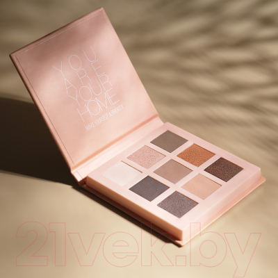 Палетка теней для век Belor Design Nude Harmony