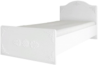 Односпальная кровать ДСВ МС Ki-Ki КРД 900.1 (белый) - 