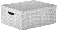 Коробка для хранения Handy Home Орнамет 280x370x180 / RUU-12 (серый) - 