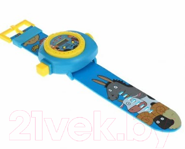 Часы наручные детские Умка Синий Трактор с проектором / B1266129-R23