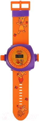 Часы наручные детские Умка Оранжевая корова с проектором / B1266129-R22