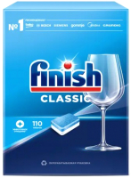 Таблетки для посудомоечных машин Finish Classic Эффективное очищение (110шт) - 
