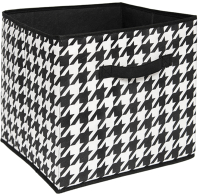Коробка для хранения Handy Home Пепита 300x300x300 / UC-233 (черный/белый) - 