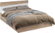 Двуспальная кровать Империал Антария 160 (дуб сонома/белый) - 