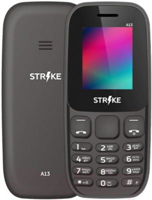 Мобильный телефон Strike A13 (черный)