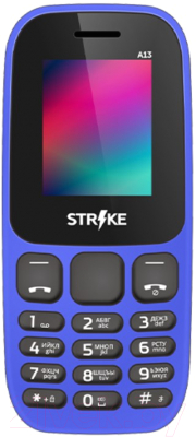 Мобильный телефон Strike A13 (темно-синий)