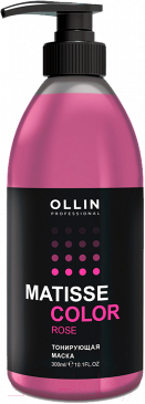 Тонирующая маска для волос Ollin Professional Matisse Color (300мл, Rose)