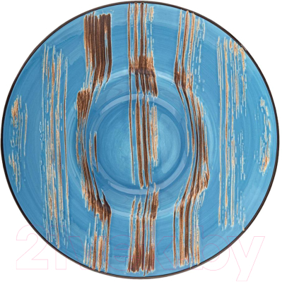 Тарелка столовая глубокая Wilmax WL-668622/A (голубой)