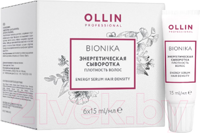 Сыворотка для волос Ollin Professional BioNika Плотность волос энергетическая (6x15мл)