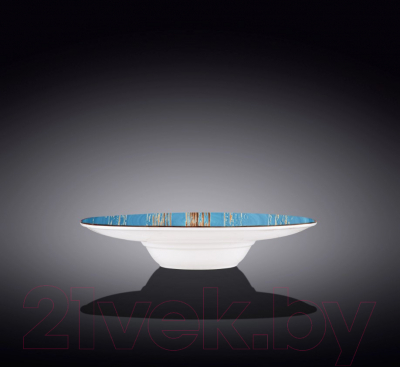 Тарелка столовая глубокая Wilmax WL-668625/A (голубой)