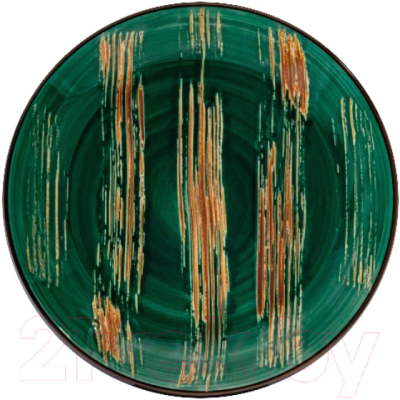 Тарелка столовая глубокая Wilmax WL-668528/A (зеленый)
