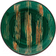 Тарелка столовая глубокая Wilmax WL-668528/A (зеленый) - 